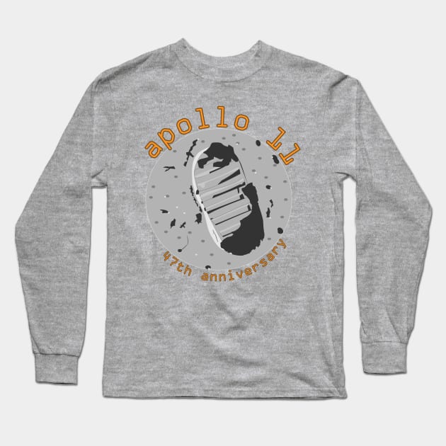 Apollo11 Long Sleeve T-Shirt by chrisbizkit